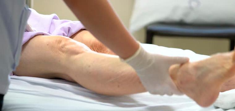 больная нога