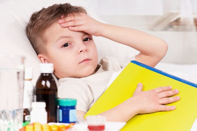 ребенок болеет дома